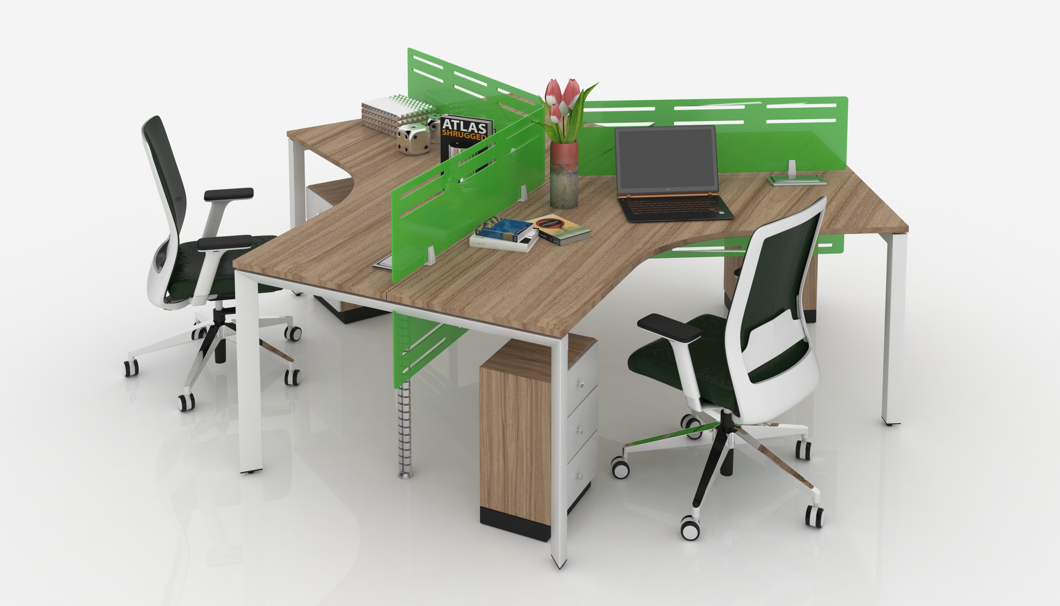 Chân tam giác bàn cụm 3 - 120 độ