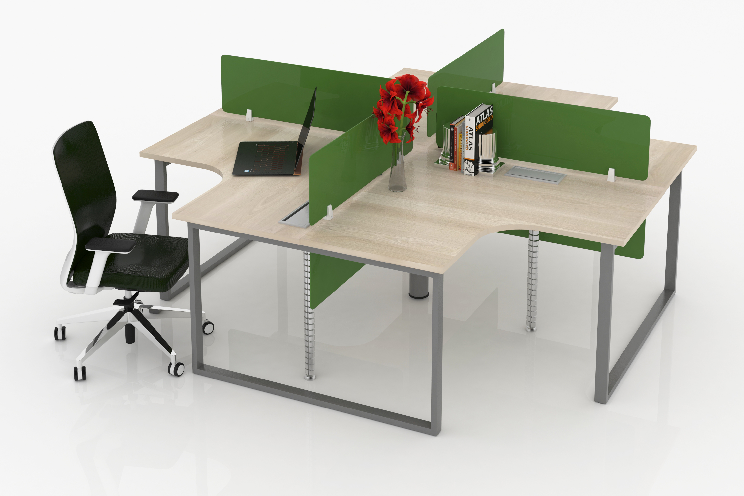 Chân 25x50 3 chổ ngồi - bàn 120