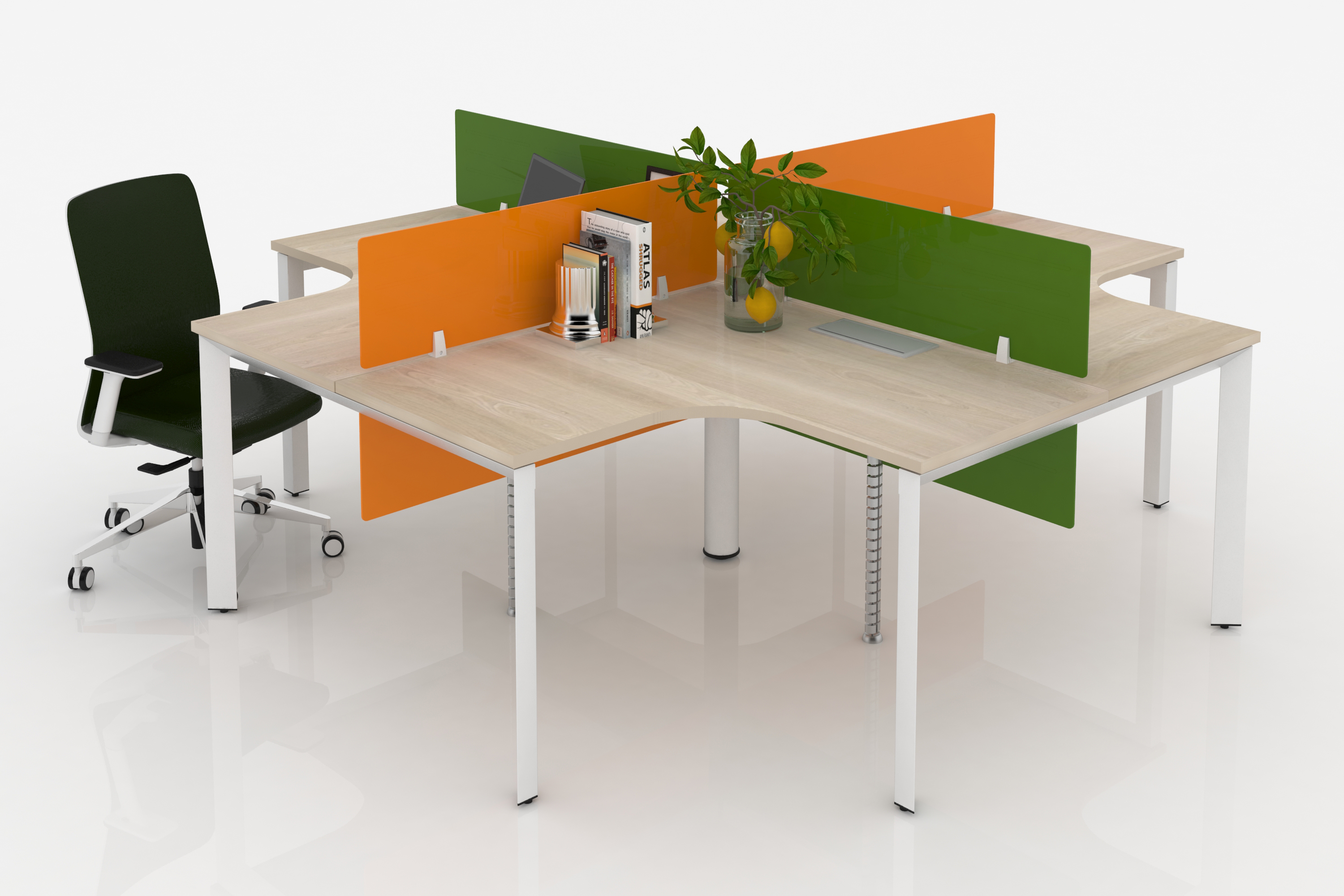 Chân tam giác bàn 4 góc 4 người (2400 x 2400 , 2800x2800)