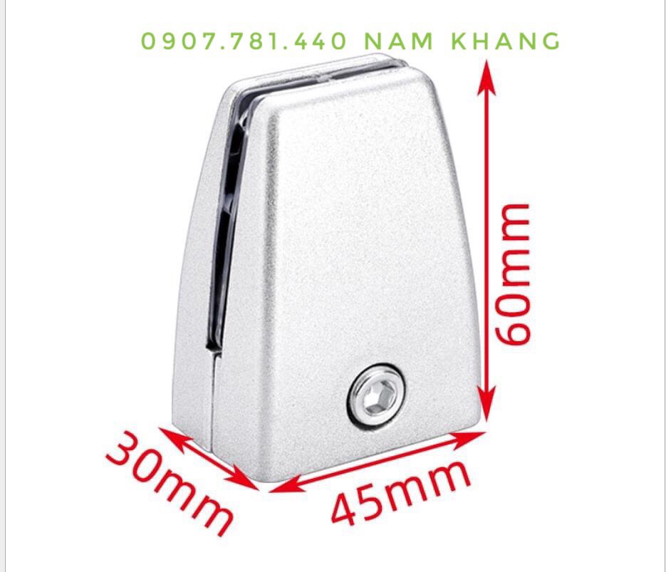 kẹp kính giữa bàn (Màu xám) A9