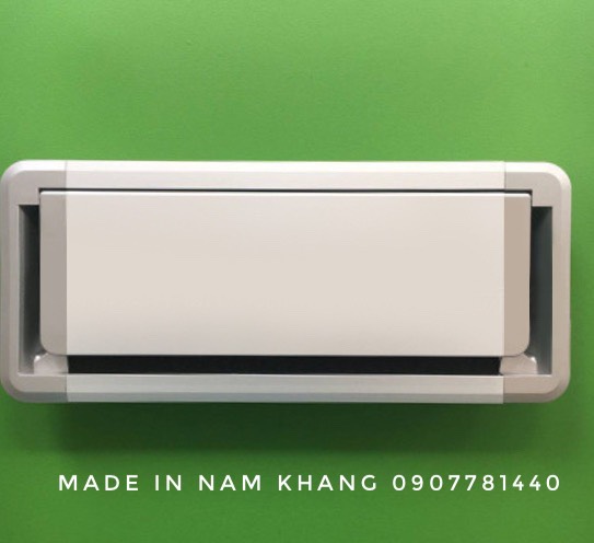 Nắp nhôm giảm chấn ( màu nhôm xước) A4