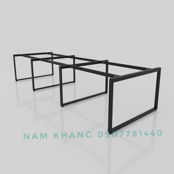 Khung Chân 25x50 6 người ngồi (1200 x 3600 , 1200 x 3000 , 1000 x 3000)